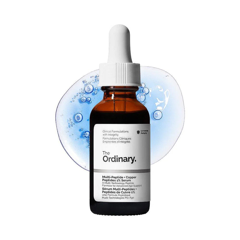 THE ORDINARY- Suero multipéptido + péptidos de cobre 1%. 30ml