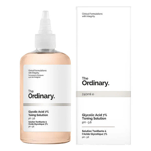 THE ORDINARY- Tónico exfoliante ácido glicólico 7%. 100ml