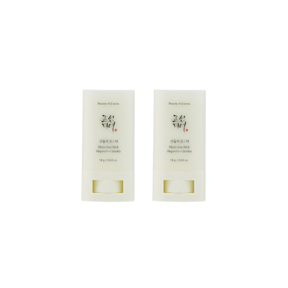 BEAUTY OF JOSEON- Protector solar mate en barra SPF50+ PA++++ (Pack*2). 18g c/u