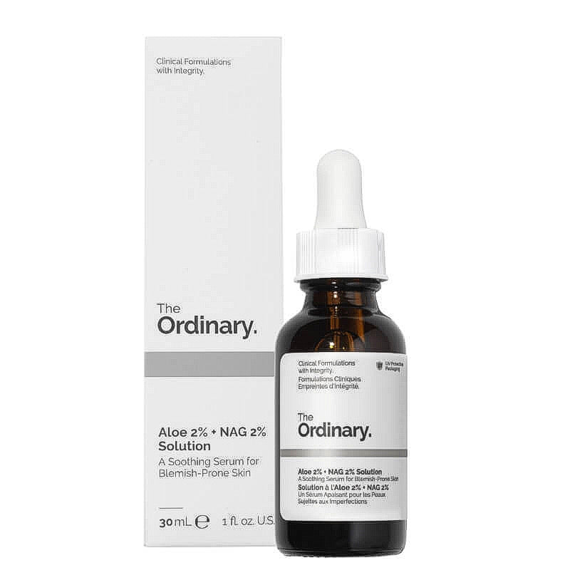 THE ORDINARY- Suero Solución de Aloe 2% + NAG 2%. 30ml