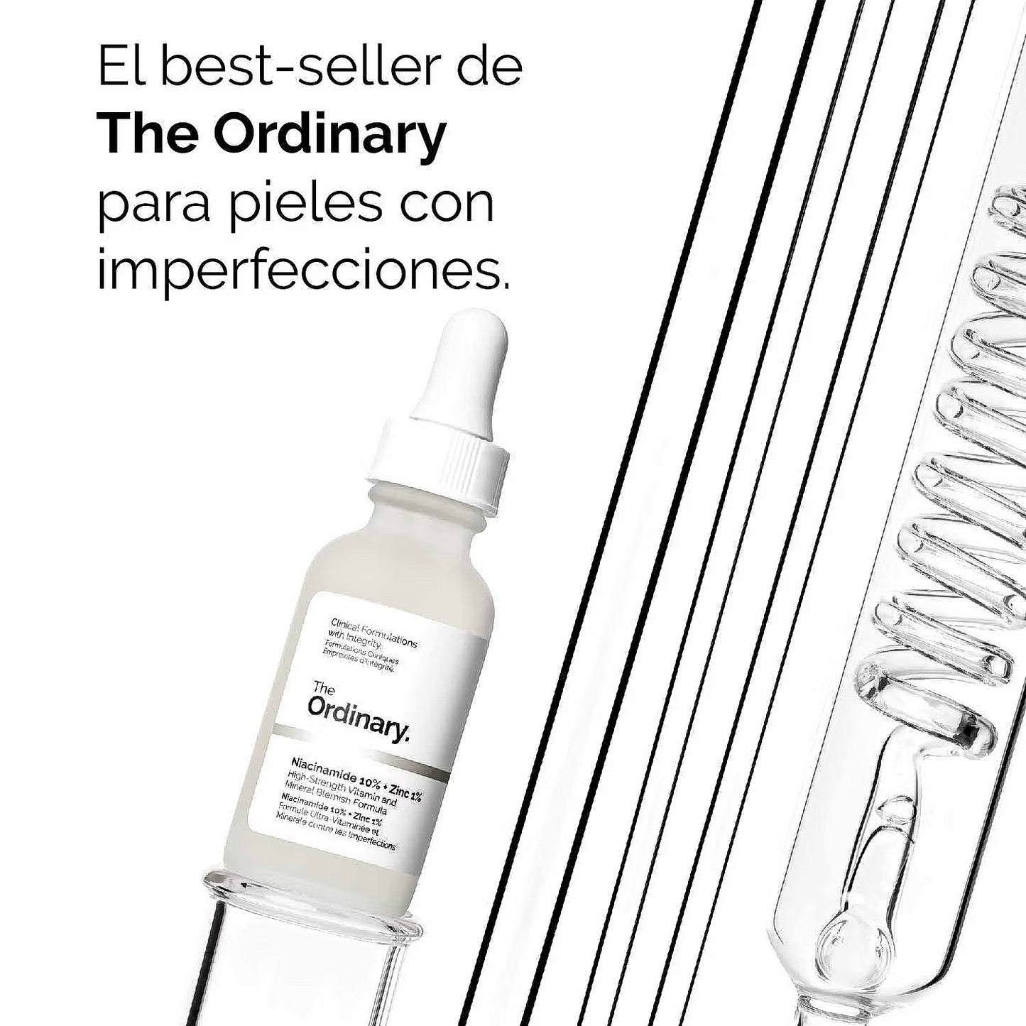 THE ORDINARY- Serum Niacinamida 10%+Zinc 1% 30ml